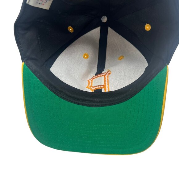 Pittsburgh Pirates Twins Enterprise All Over Logo Snapback Hat Cap MLB Retro 90s - Picture 9 of 10